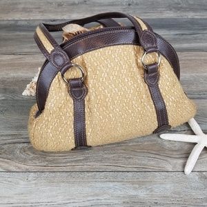 Stone Mountain tapestry shoulder bag